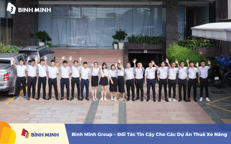 Bình Minh Group – Đối Tác Tin Cậy Cho Các Dự Án Thuê Xe Nâng