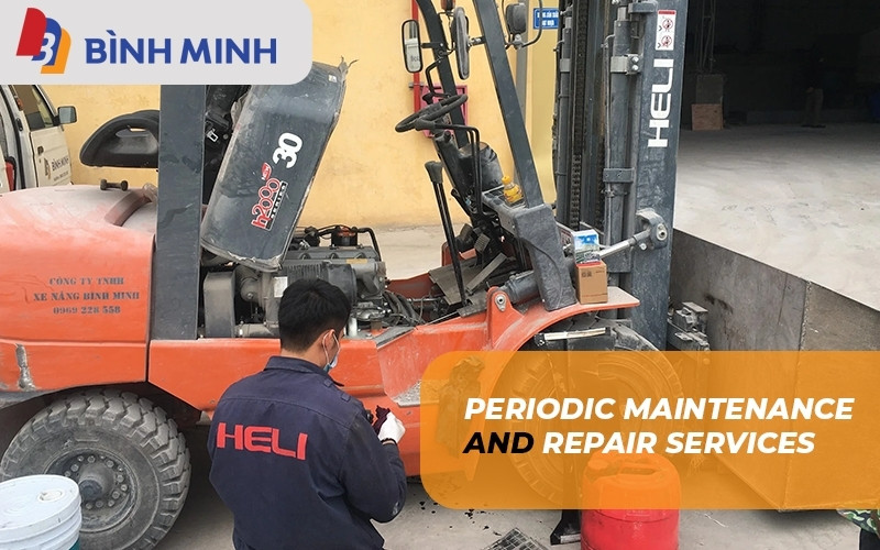 Periodic maintenance and repair services