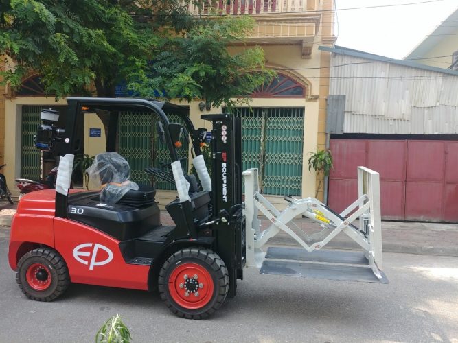 Bộ công tác Kéo đẩy Push/Pulls lắp trên xe nâng hàng Heli chính hãng