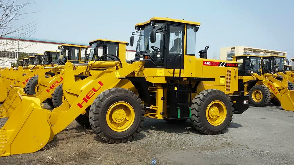 Hình ảnh dàn xe xúc lật Heli