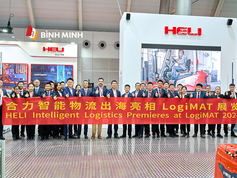 Xe nâng Heli tại LogiMAT