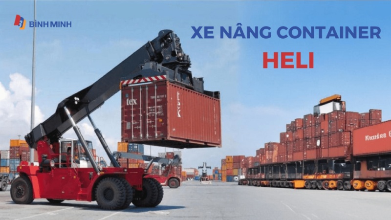 Xe nâng container Heli