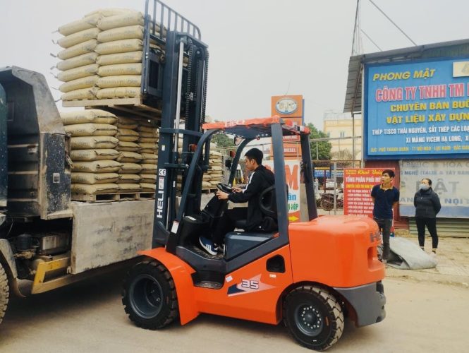 Ứng dụng của xe nâng
