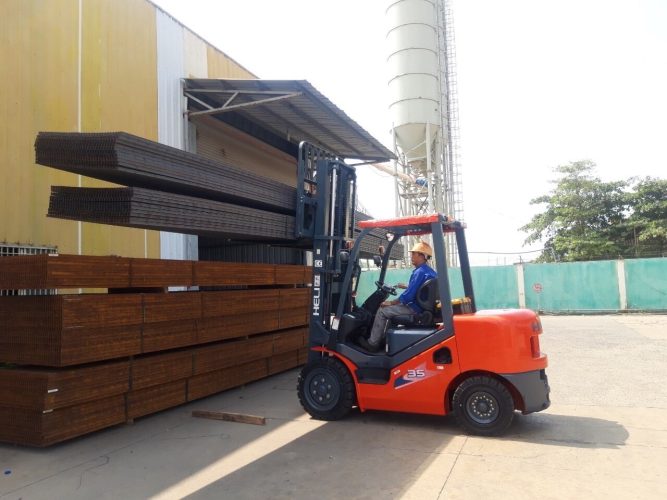 Ứng dụng của xe nâng
