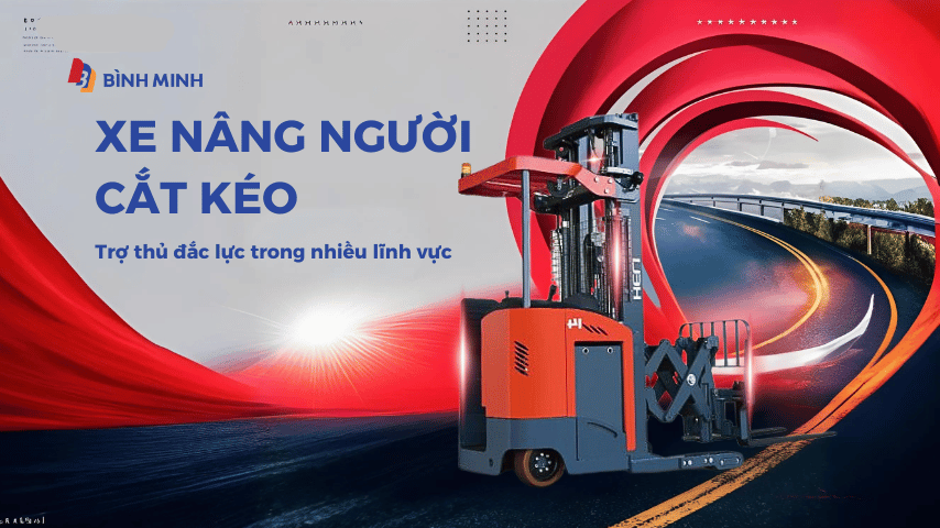 Xe nâng người cắt kéo