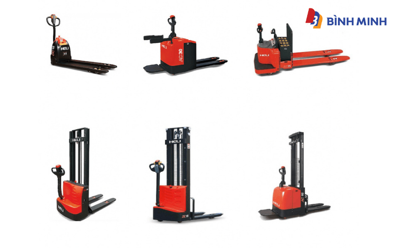 Xe nâng tay mini Heli