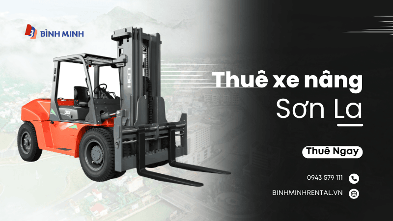 Thuê xe nâng tại Sơn La