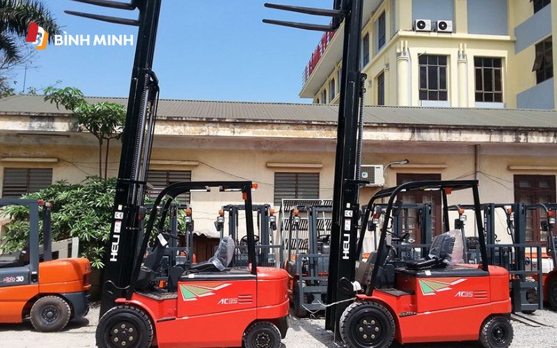 Các loại xe phổ biến của dịch vụ cho thuê xe nâng tại huyện Thanh Trì hiện nay