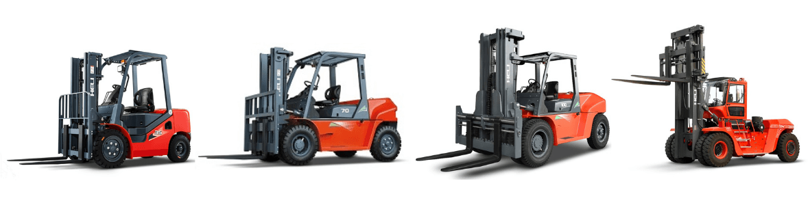 Xe nâng dầu Heli chính hãng uy tín