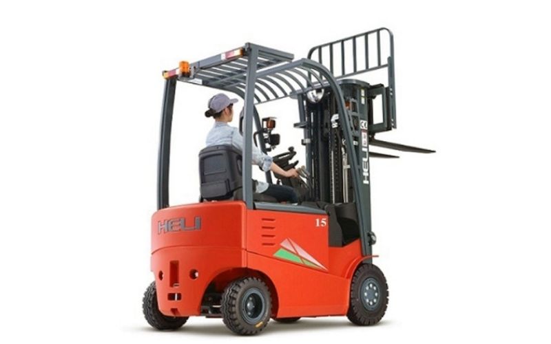 Cho thuê xe nâng điện Heli 1 tấn giá tốt