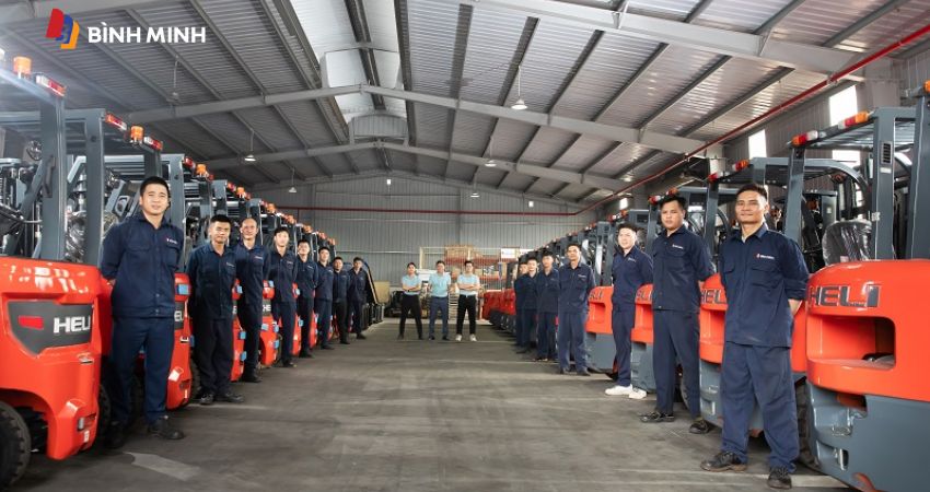 Đối tác tin cậy khi lựa chọn thuê xe nâng tại KCN Thăng Long 2 - Hưng Yên