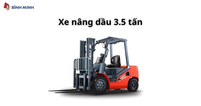 Xe nâng dầu 3.5 tấn
