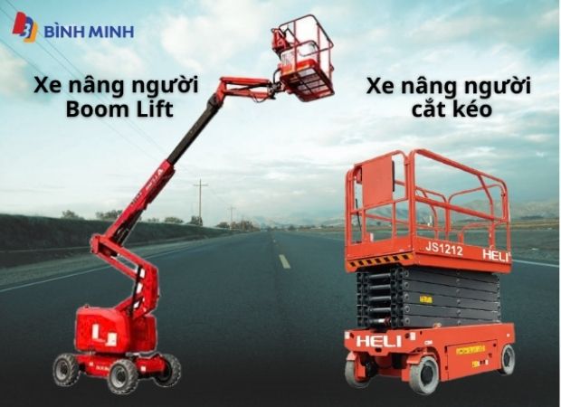 Cho thuê các dòng xe nâng người