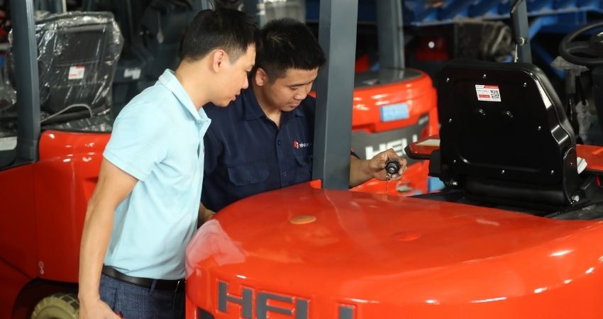 Chuẩn bị xe trước khi trả