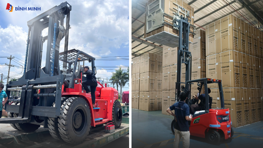Thuê xe nâng giúp tối ưu hóa nhu cầu sử dụng