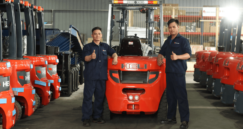 Điểm nổi bật của dịch vụ cho thuê xe nâng Heli