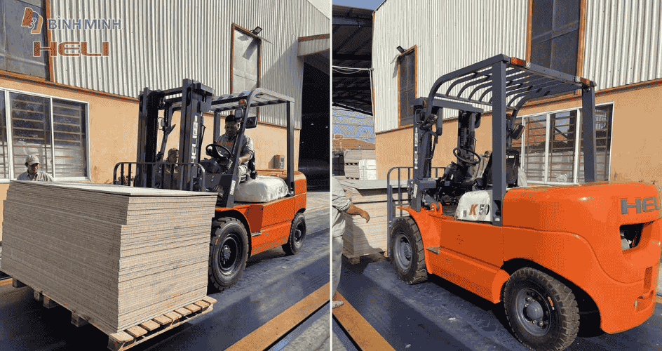Lợi ích khi thuê xe nâng tại KCN Thạnh Lộc từ công ty Bình Minh