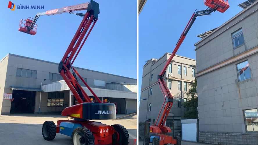 Bình Minh cho thuê xe nâng người Boom Lift