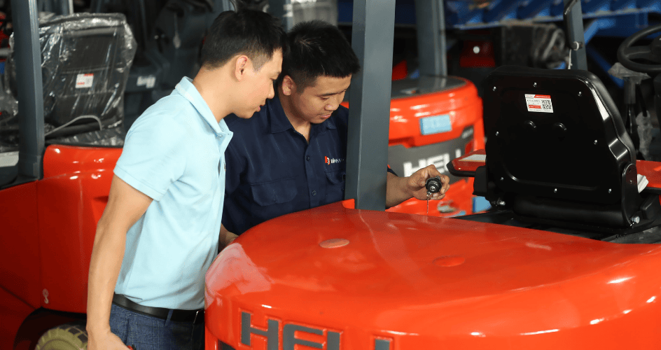 dịch vụ thuê xe nâng tại Bình Minh
