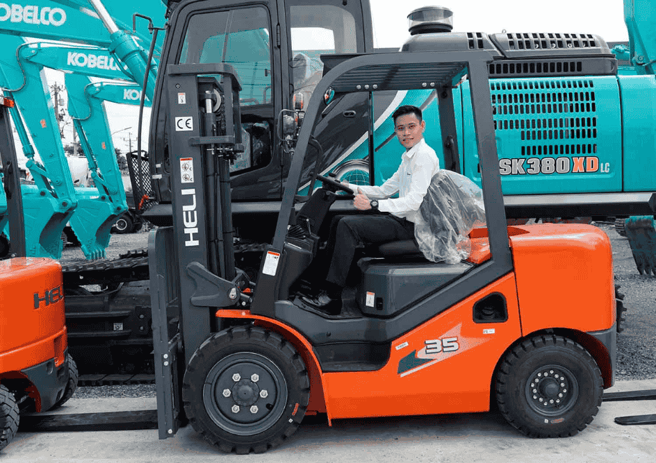 Nhu cầu thuê xe nâng tại KCN Châu Sơn