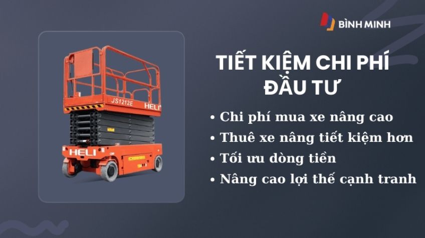 Những lưu ý khi thuê xe nâng điện Heli