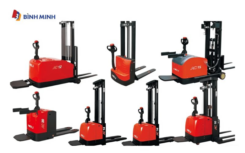 Xe nâng tay điện Heli chính hãng
