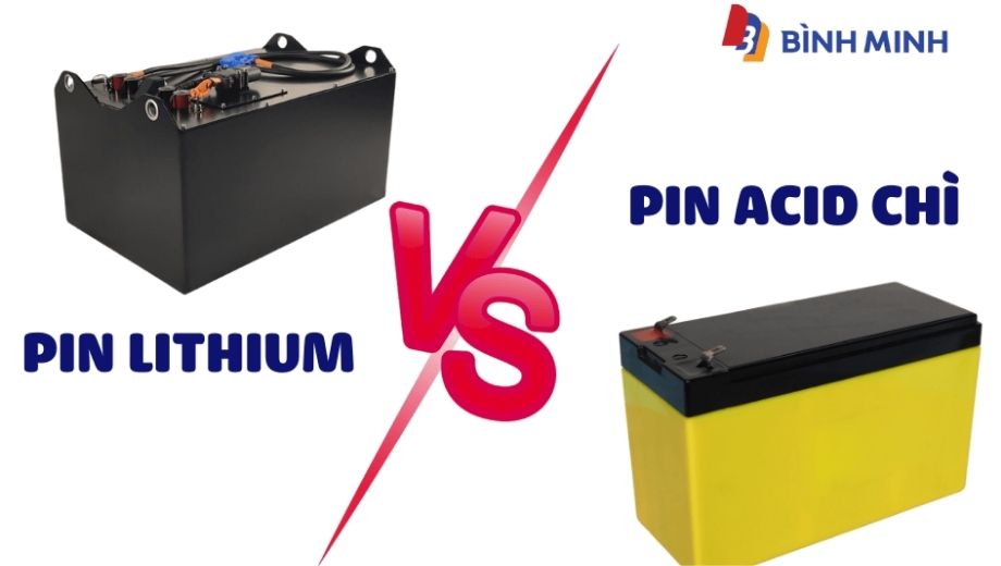 So sánh pin lithium và pin axit chì