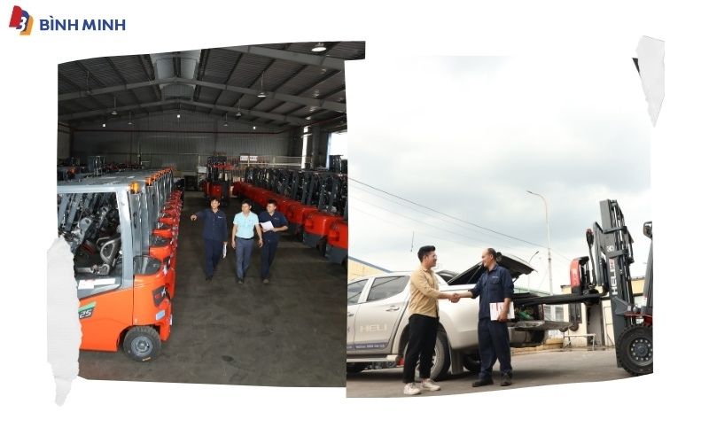 Kinh nghiệm chọn xe nâng Heli phù hợp