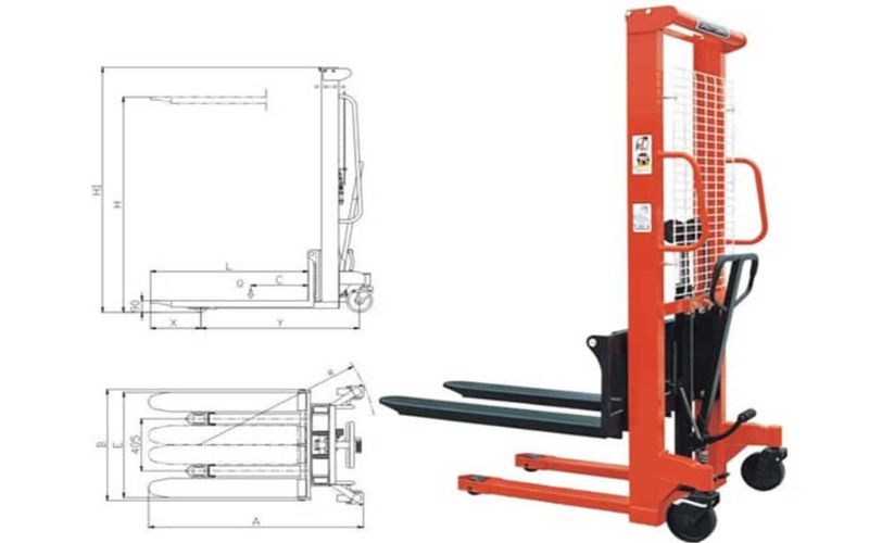 Nguyên lý hoạt động của xe nâng tay